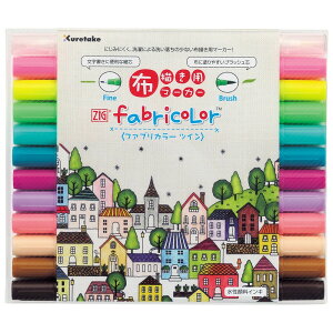 ����| Kuretake ZIG�@fabricolor�c�C��(TC-4000A/12VB) ���񂹏��i