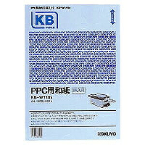 RN KOKUYO KB-W119B PPCpa 60g A4 100  񂹏i