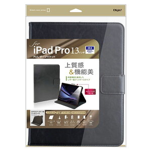 iJoV NAKABAYASHI 13C`iPad Pro(M4)p PUU[WPbg ubN(TBC-IPP24308BK) 񂹏i