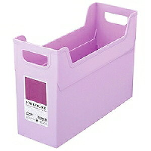 ナカバヤシ NAKABAYASHI FIT COLOR A4ファイルボックス PI ピンク(FB-FCE4S-PI) 取り寄せ商品