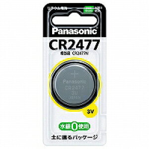 �p�i�\�j�b�N Panasonic CR2477�@�R�C���`���`�E���d�r �ڈ��݌�=��