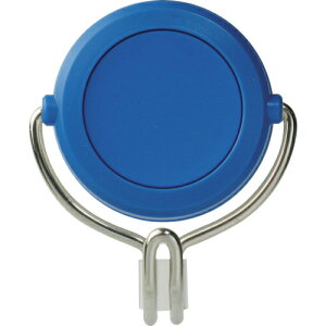 日本緑十字社 強力マグネットフック(可動式フックタイプ) 青 MG-743BL 48×58mm 耐荷重3kg 1組(313016) 目安在庫=○