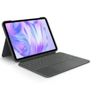 WN[ Logicool gbNpbhڃL[{[ȟ^P[X R{ ^b` iPad Pro 11^p Ot@Cg 1(IK1177GRA) ڈ݌=