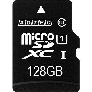 AhebN microSDXC UHS-I 128GB Class10 SDϊA_v^[t 1(AD-MRXAM128G/U1R) ڈ݌=