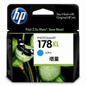 日本HP HP178XLインクカートリッジ シアン 増量　CB323HJ 目安在庫=△