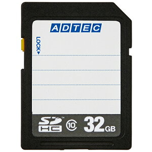 AhebN SDHCJ[h 32GB Class10 CfbNX^Cv AD-SDTH32G/10R 1 ڈ݌=