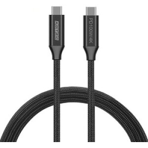 �A�h�e�b�N USB Type-C to C cable(4K�E100W/10Gb/1.0m)(APC-V1010CC-4KU3G2-B) ���񂹏��i