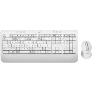 WN[ Logicool SIGNATURE MK650 R{ tH[rWlX ItzCg 1g(MK650OW) ڈ݌=