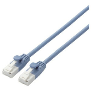 �G���R�� ELECOM ���炩LAN�P�[�u�� CAT6A �ܐ܂�h�~ 5.0m �u���[ LD-GPAYT BU50(LD-GPAYT/BU50) �ڈ��݌�=��