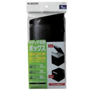 GR ELECOM gDVD CDP[X[BOX ubN CCD-MB01BK [J[݌ɕi