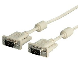 バッファロー ディスプレイケーブル 極細 D-Sub15：D-Sub15 コア付 1.5m(BSDCV15) 取り寄せ商品