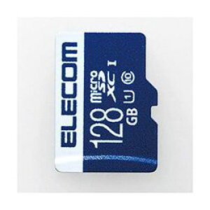 GR ELECOM microSDXC[J[h 128GB Class10 UHS-I(MF-MS128GU11R) 񂹏i