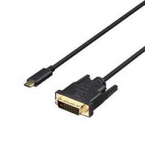 obt@[ BDCDV10BK fBXvCϊP[u USB Type-C - DVI 1m ubN 񂹏i
