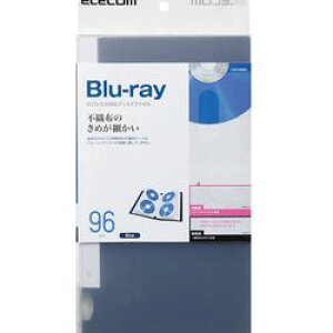 GR ELECOM CD DVD Blu-rayΉt@CP[X 96[ u[ CCD-FB96BU [J[݌ɕi