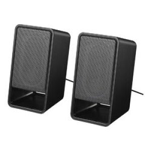 バッファロー BSSP300UBK PC用スピーカー USB電源ヘッドホン出力対応 ブラック 目安在庫=△