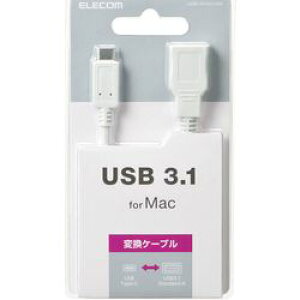�G���R�� ELECOM USB Type-C�ϊ� �P�[�u�� �z���C�g USB3-AFCM01WH ���[�J�[�݌ɕi