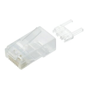 GR ELECOM RJ45RlN^ Cat6Ή P ߐ܂h~RlN^ 10(LD-6RJ45T10/T) [J[݌ɕi