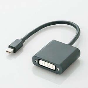 �G���R�� ELECOM miniDisplayPort�ϊ��A�_�v�^ forAPPLE DVI �u���b�N AD-MDPDVIBK ���[�J�[�݌ɕi