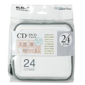 GR ELECOM CD DVDP[X Z~n[h t@Xi[t 24 zCg(CCD-H24WH) [J[݌ɕi