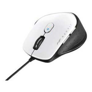 �o�b�t�@���[ BSMBU510MWH �L�� BlueLED 5�{�^�� �l�I�t�B�b�g�}�E�X M �z���C�g ���񂹏��i