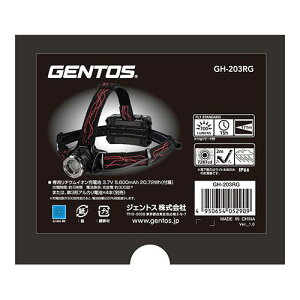 GENTOS(WFgX) GH-203RG 񂹏i