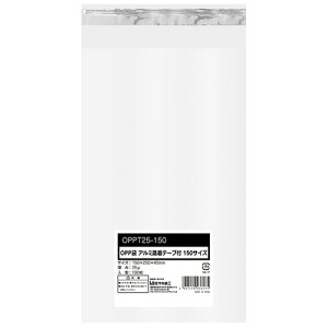 H OPP e[vt 150×250+40mm 0.025mm 1pbN(100)(OPPT25-150) ڈ݌=