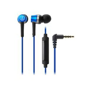 �I�[�f�B�I�e�N�j�J Audio Technica �X�}�[�g�t�H���p�C���i�[�C���[�w�b�h�z���@�u���[(ATH-CKR30iS BL) ���[�J�[�݌ɕi