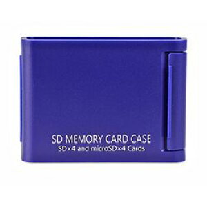 Kenko Tokina メモリーカードケースAS SD4 ブルー 4枚収納 ASSD4BU メーカー在庫品