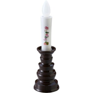 スマイルキッズ スマイルキッズ 燭台付安心の絵ろうそく(中)(ARO-3210NDB) 取り寄せ商品