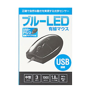 yP5SzTTvC Lu[LED}EX(USB-PS/2ϊA_v^t) ubN(MA-BL3UPBKN) [J[݌ɕi
