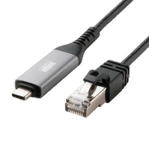 yP5SzTTvC USB Type-C LANϊP[u(GigabitΉE1m)(KB-SL6CLAN01BK) [J[݌ɕi