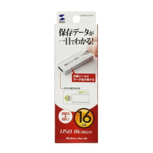 yP5SzTTvC USB2.0 (UFD-RNS16GWN) [J[݌ɕi