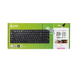 �T�����T�v���C SANWA SUPPLY SKB-SL38BK �É��L�[�{�[�h ���[�J�[�݌ɕi