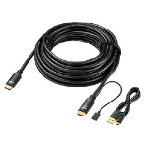 �T�����T�v���C SANWA SUPPLY HDMI�A�N�e�B�u�P�[�u��(4K/60Hz�Ή�) 25m KM-HD20-APR250L ���[�J�[�݌ɕi