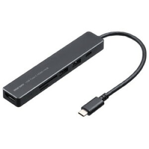 �yP5S�z�T�����T�v���C HDMI�|�[�g�t USB Type-C�h�b�L���O�n�u(USB-5TCHC26BK) ���[�J�[�݌ɕi