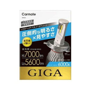 J[Cg LEDwbhou GIGA S7 6000K H4 F 7000lm BW551(69-5472-79) 񂹏i