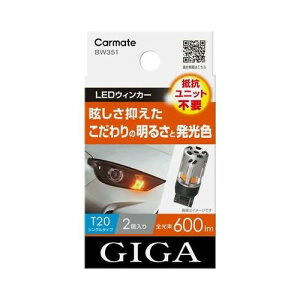 J[Cg GIGA LEDEBJ[ S600 T20 600lm 2P BW351(69-5472-76) 񂹏i