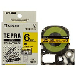 �L���O�W�� KING JIM PRO�e�[�v�J�[�g���b�W ���S�����x�� 6mm�� ��/������ SC6YW ���񂹏��i