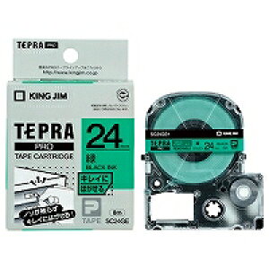 �L���O�W�� KING JIM �e�v��PRO�e�[�v �L���C�ɂ͂����� ��/������ 24mm SC24GE ���񂹏��i