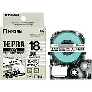 �L���O�W�� KING JIM PRO�e�[�v�J�[�g���b�W �L���C�ɂ͂����� ����/������ 18mm�� ST18KE ���񂹏��i