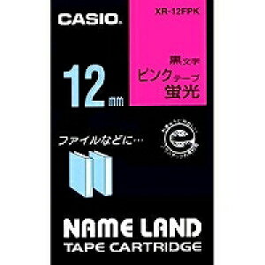 �J�V�I�v�Z�@ CASIO �l�[�������h�e�[�v12�~�� �u���s���N�ɍ����� XR-12FPK ���[�J�[�݌ɕi