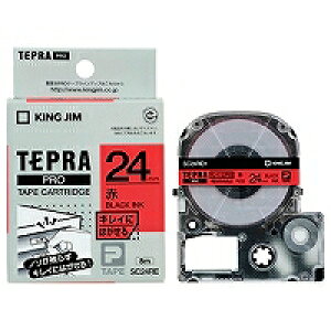 �L���O�W�� KING JIM �e�v��PRO�e�[�v �L���C�ɂ͂����� ��/������ 24mm SC24RE ���񂹏��i