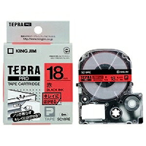 �L���O�W�� KING JIM �e�v��PRO�e�[�v �L���C�ɂ͂����� ��/������ 18mm SC18RE ���񂹏��i