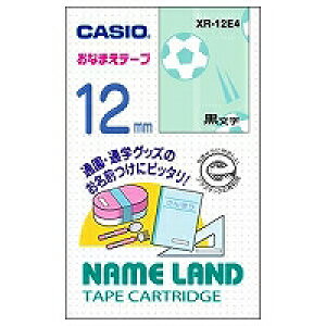 JVIvZ@ CASIO l[he[v12~ Oe[v XR-12E4 [J[݌ɕi