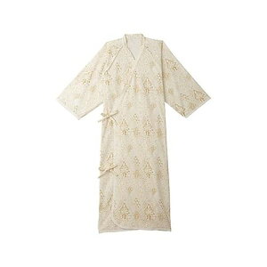 エンゼル(介護用品) ケアねまき(メリヤスタイプ) ファニークリーム LL (1枚)(7-9599-04) 取り寄せ商品