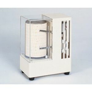 佐藤計量器製作所 小型自記温湿度計(クォーツ時計) (1台)(7008-10) 取り寄せ商品