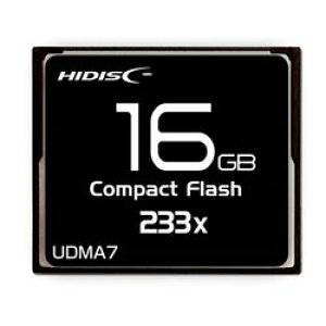 HIDISC CF�J�[�h 16GB 233x Read35MB/s MLC�`�b�v����(HDCF16G233XJP3) ���񂹏��i