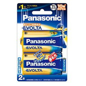 �p�i�\�j�b�N Panasonic EVOLTA �P1�`�A���J�����d�r 2�{�p�b�N LR20EJ/2B ���񂹏��i
