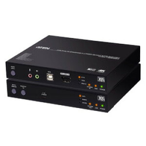ATEN DisplayPort/HDMI t@Co[KVMGNXe_[(4K60p @ 300m)(CE980) 񂹏i