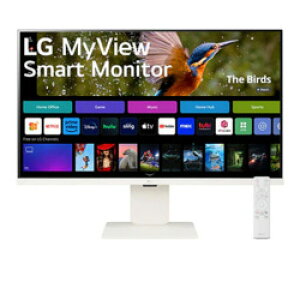 LG@Electronics@Japan 31.5^ 4K IPS X}[gj^[ webOS USB Type-C(32SR83U-W) 񂹏i